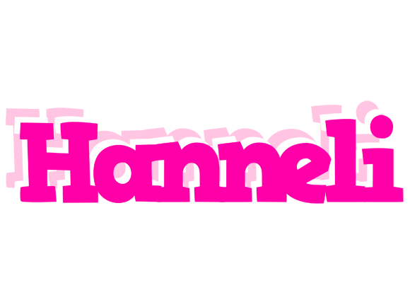 Hanneli dancing logo