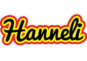 Hanneli flaming logo