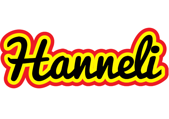 Hanneli flaming logo