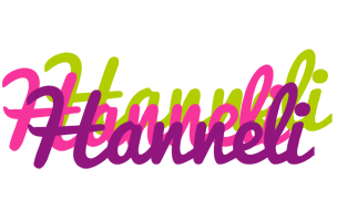 Hanneli flowers logo