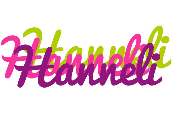 Hanneli flowers logo