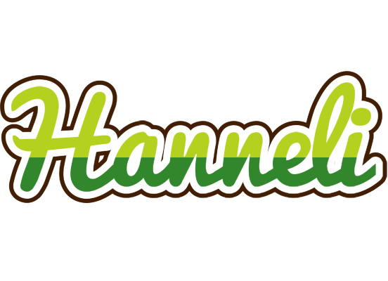 Hanneli golfing logo