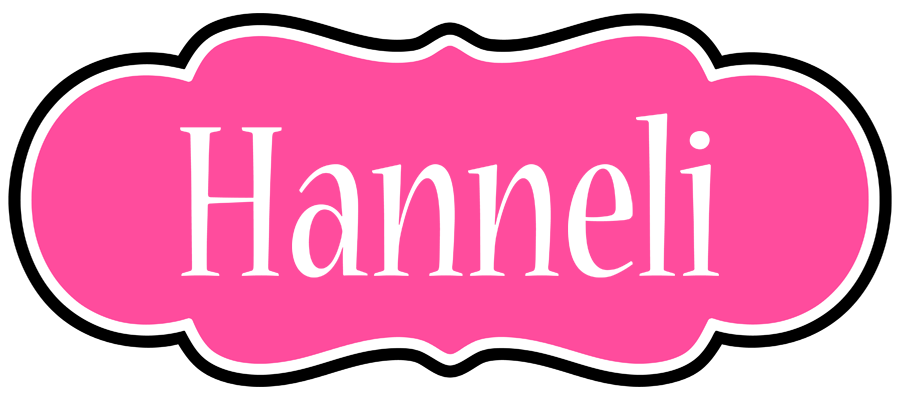 Hanneli invitation logo
