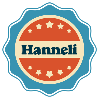Hanneli labels logo