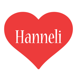 Hanneli love logo