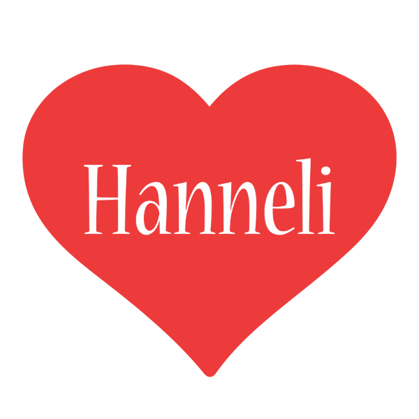 Hanneli love logo
