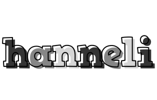 Hanneli night logo