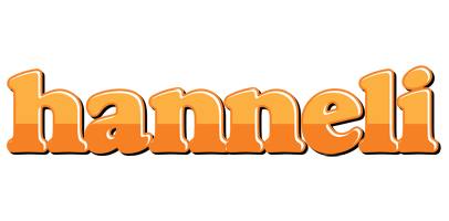 Hanneli orange logo