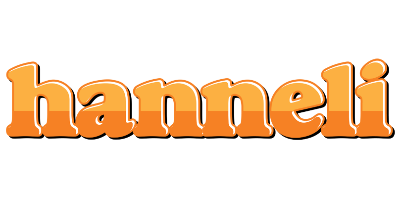 Hanneli orange logo