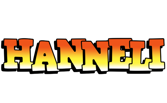 Hanneli sunset logo