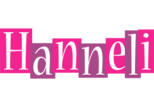 Hanneli whine logo