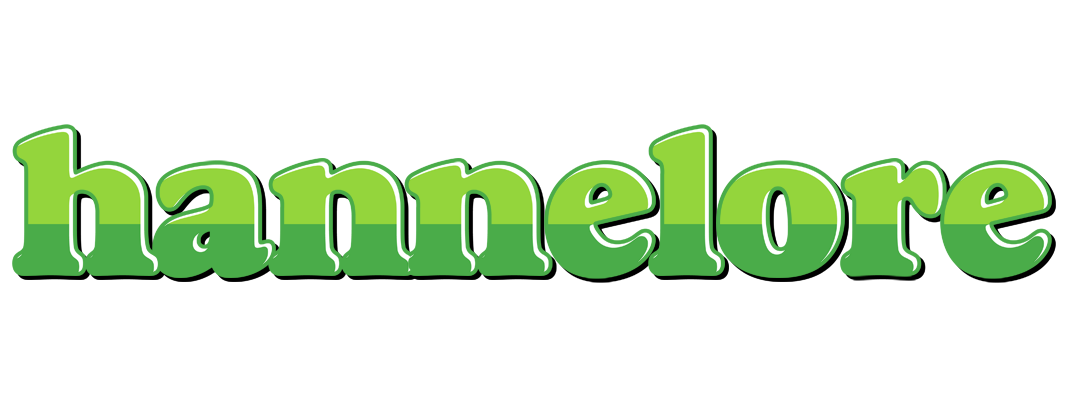Hannelore apple logo