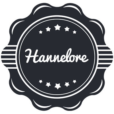 Hannelore badge logo