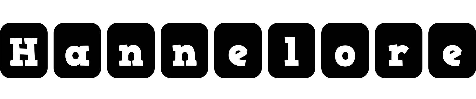 Hannelore box logo