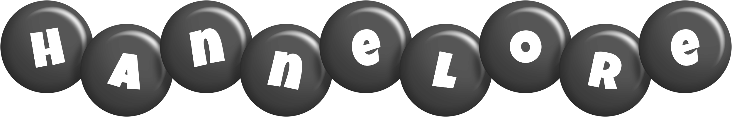Hannelore candy-black logo