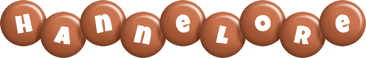 Hannelore candy-brown logo