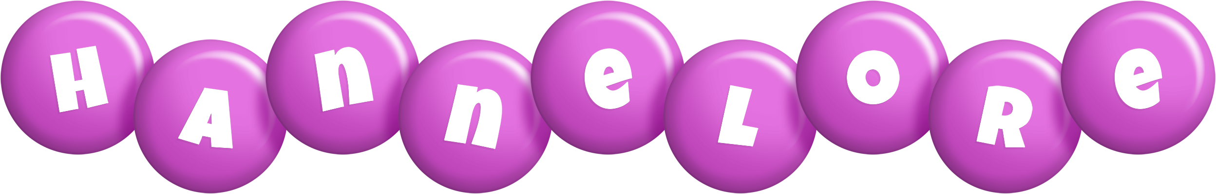 Hannelore candy-purple logo