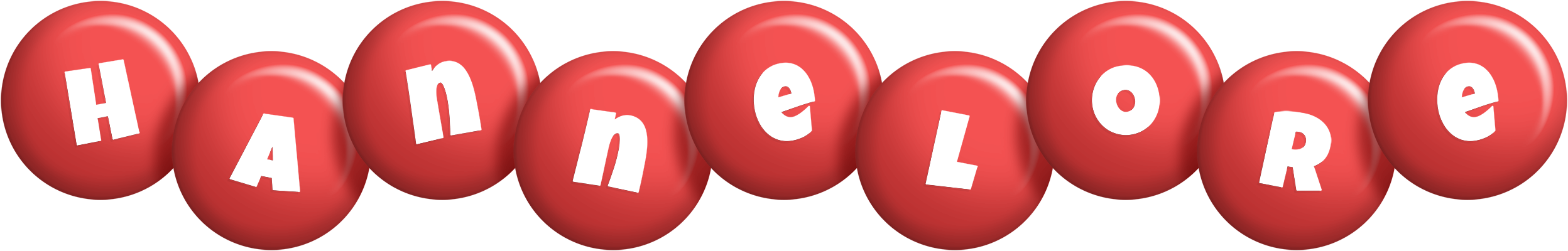 Hannelore candy-red logo