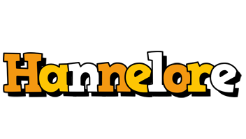 Hannelore cartoon logo