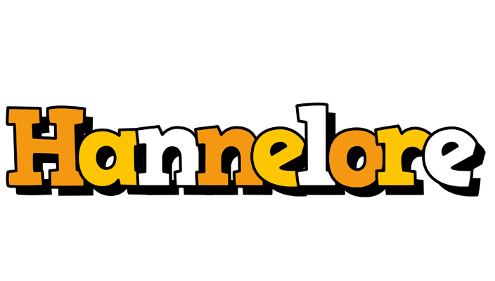 Hannelore cartoon logo