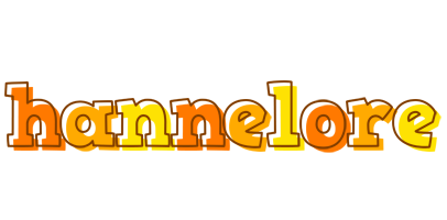 Hannelore desert logo