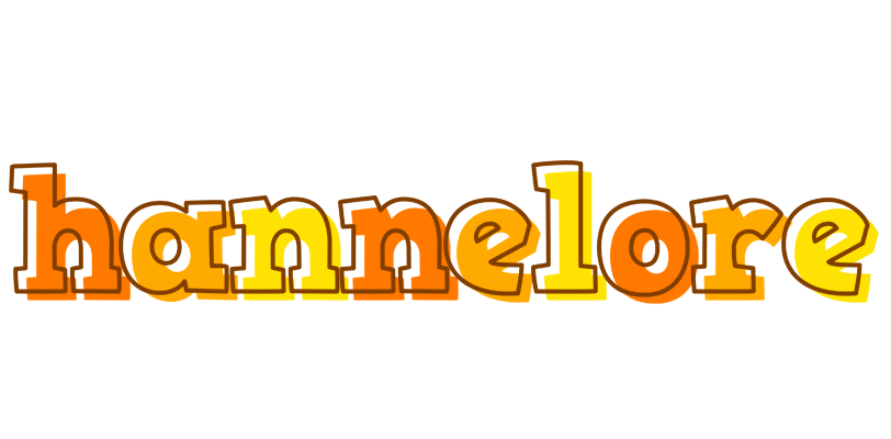 Hannelore desert logo