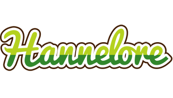 Hannelore golfing logo