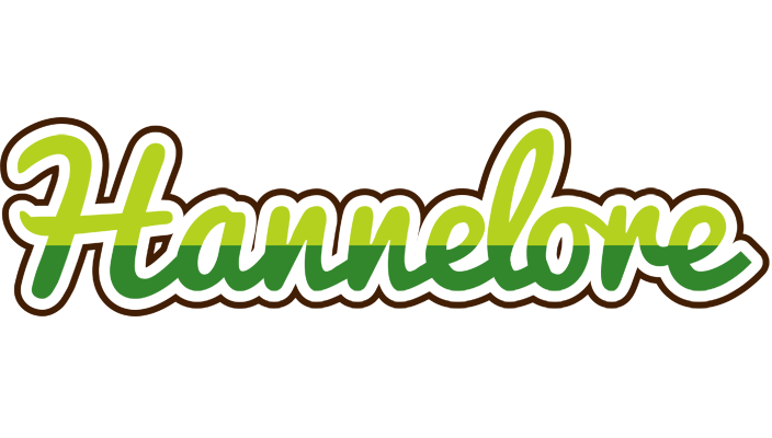 Hannelore golfing logo