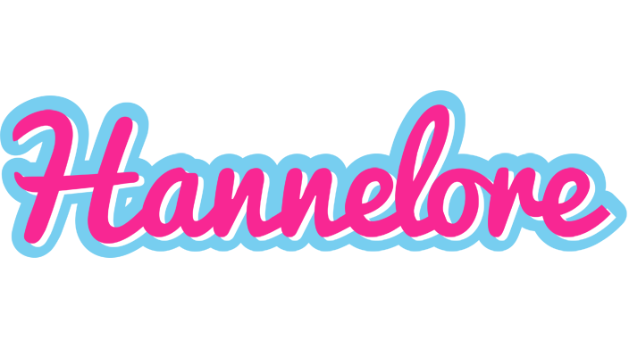 Hannelore popstar logo