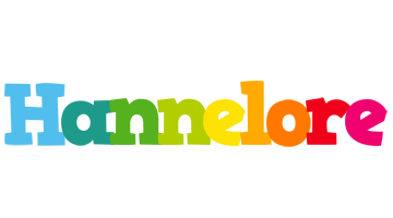 Hannelore rainbows logo