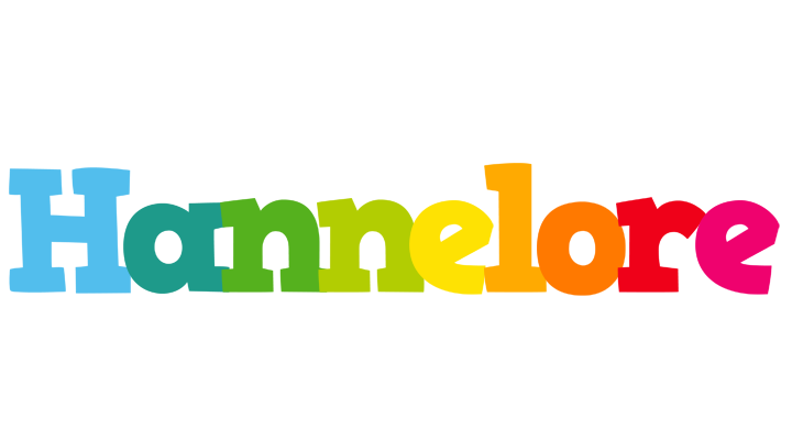 Hannelore rainbows logo