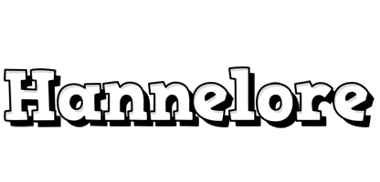 Hannelore snowing logo