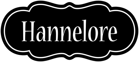 Hannelore welcome logo