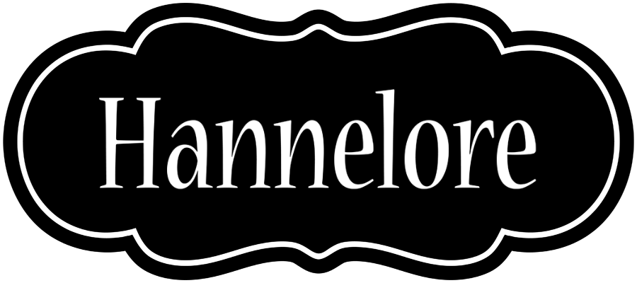 Hannelore welcome logo