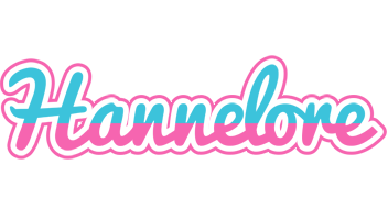 Hannelore woman logo