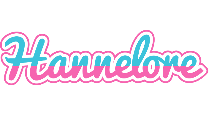 Hannelore woman logo