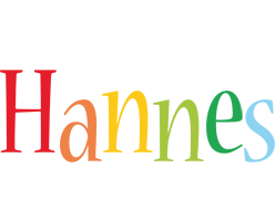 Hannes birthday logo