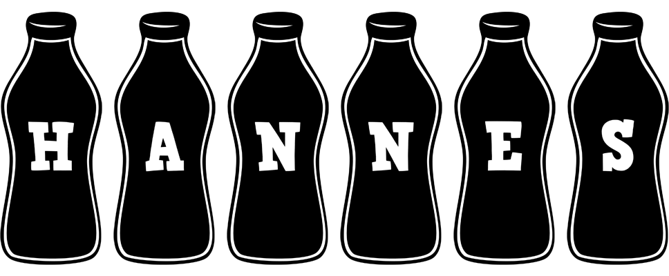 Hannes bottle logo