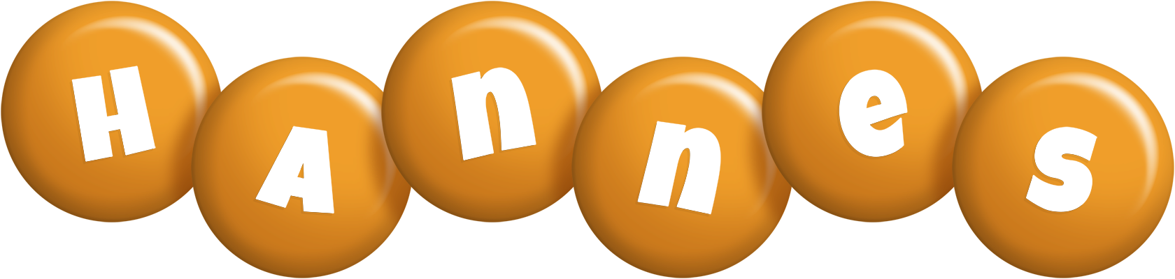 Hannes candy-orange logo