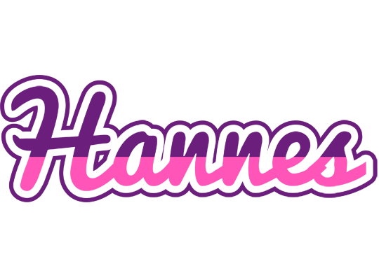Hannes cheerful logo