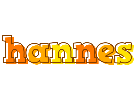 Hannes desert logo