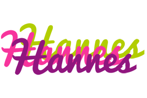 Hannes flowers logo