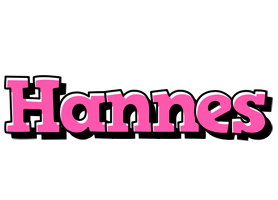 Hannes girlish logo