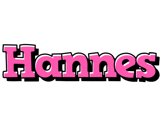 Hannes girlish logo
