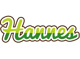 Hannes golfing logo