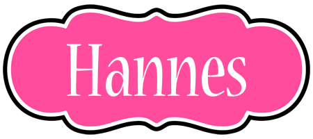 Hannes invitation logo