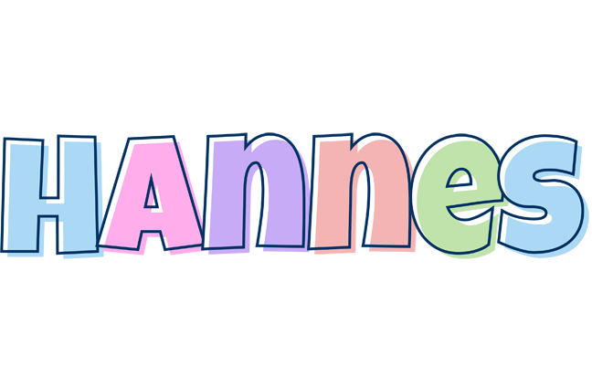 Hannes pastel logo