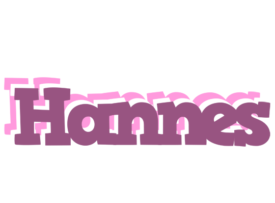 Hannes relaxing logo