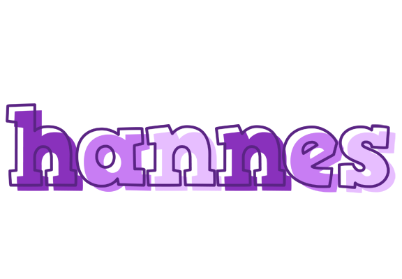 Hannes sensual logo