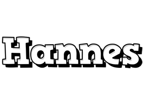 Hannes snowing logo